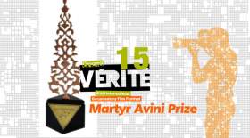 Martyr Avini Prize in 15th Cinéma Vérité festival  